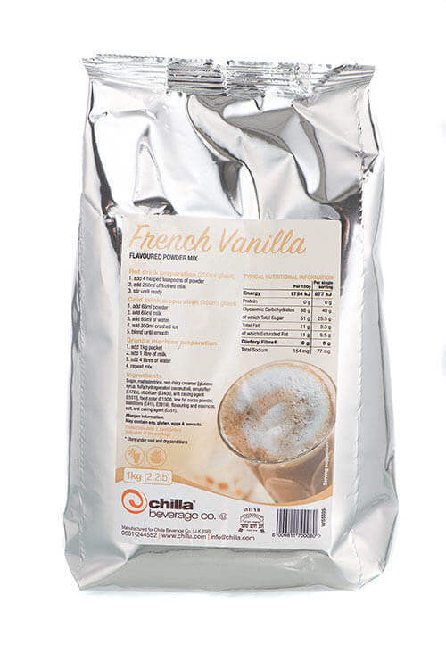 Chilla Hot French Vanilla Mocca Powder