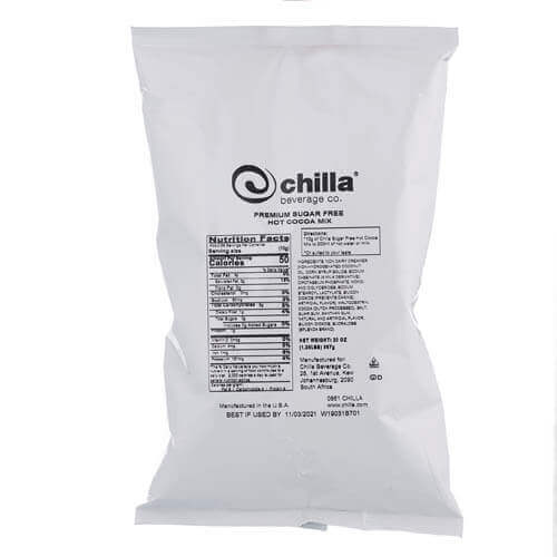 Chilla Sugar FREE Hot Chocolate Powder 1kg
