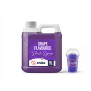 Chilla Grape Slush Syrup  (Purple) 5lt
