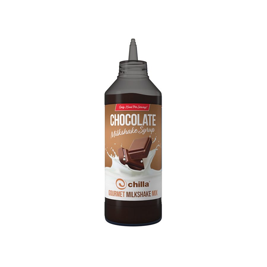 Chilla Chocolate Milkshake Syrup 1lt