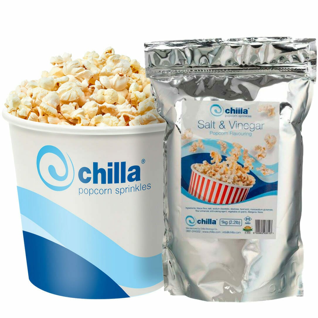 Chilla Salt and Vinegar Popcorn Salt 1kg