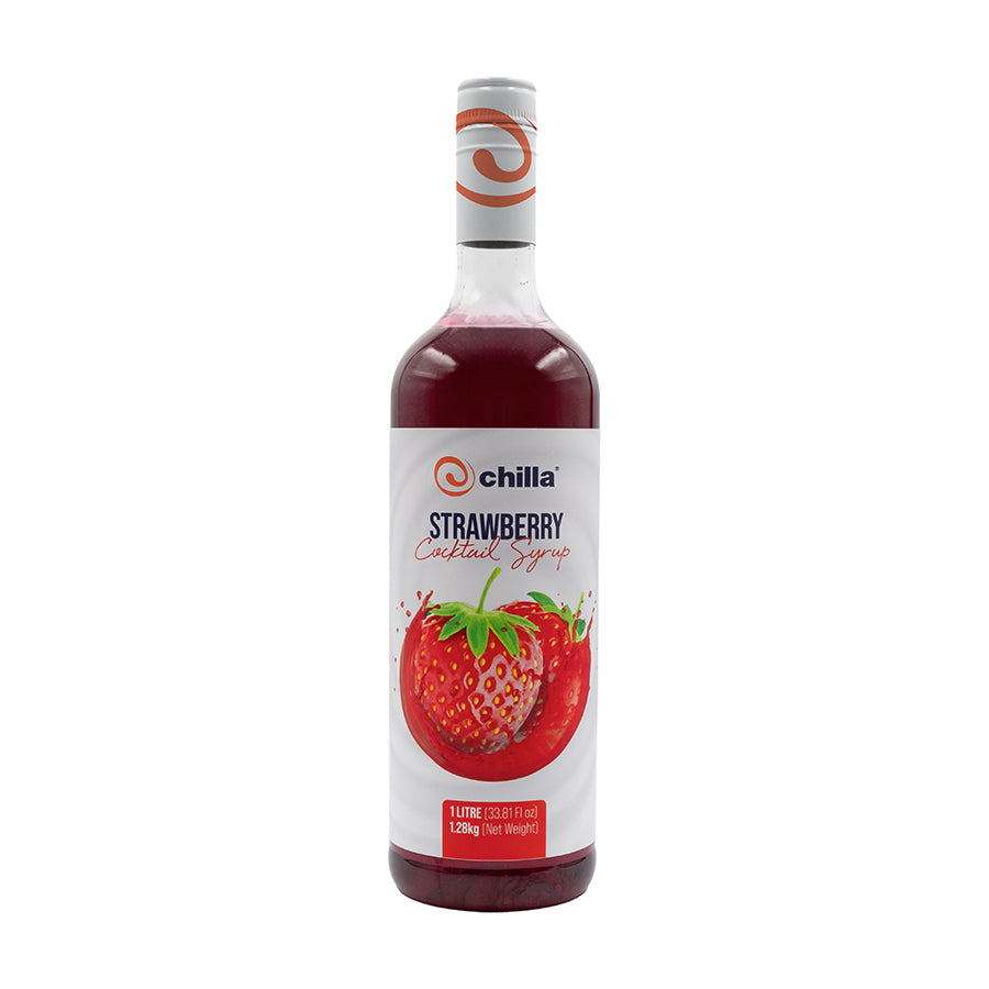 Chilla Strawberry Syrup 1lt